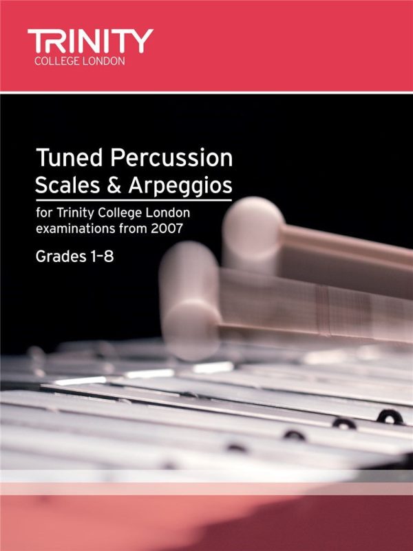 Trinity College London Tuned Percussion Scales & Arpeggios (Grades 1 to 8) Discount