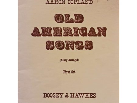 Aaron Copland: Old American Songs (First Set) Online now