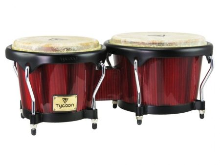 Tycoon Artist Hand Painted Red Series Bongos For Cheap