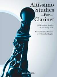 Altissimo Studies for Clarinet - Thomas J.Filas Cheap