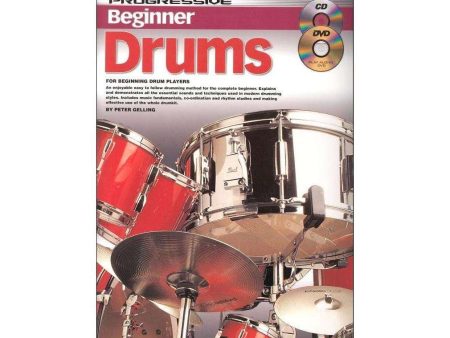 Progressive  Beginner  Drums (incl. CD & DVD) Discount