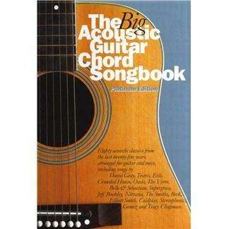 The Big Acoustic Guitar Chord Songbook (Platinum Edition) Discount