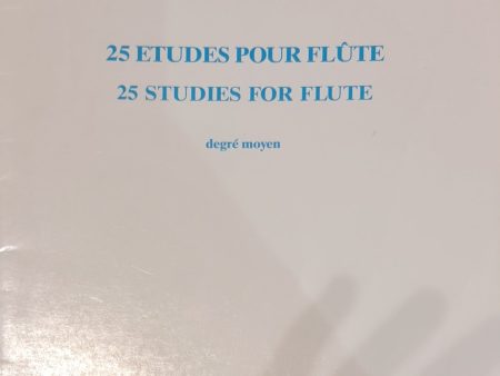 25 Studies for Flute For Sale