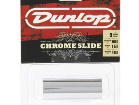 Dunlop No. 220 Chrome Slide Medium Wall Thickness - Medium Fashion