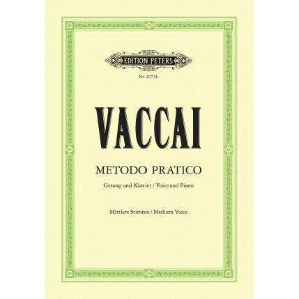 Vaccai Metodo Pratico Voice and Piano Hot on Sale