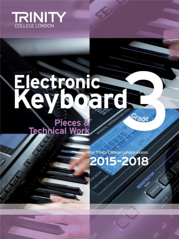 Trinity College London Electronic Keyboard Exam Pieces & Technical Work (2015 - 2018) Hot on Sale