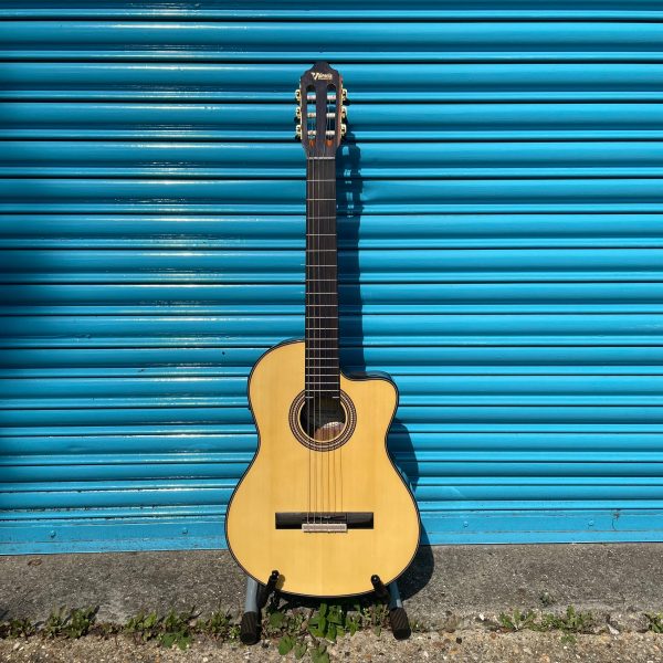 Valencia 564 Cutaway Electric Classical Guitar Discount