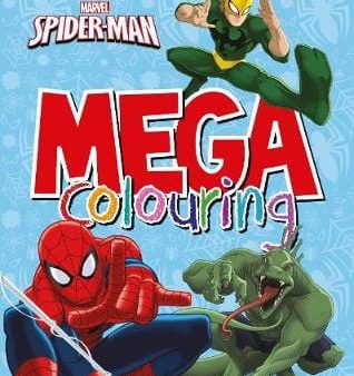 Books Ltd Parragon: Marvel Spider-Man Mega Colouring [2016] paperback Hot on Sale