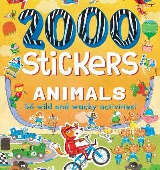 Ben Hubbard: 2000 Stickers Animals [2016] paperback Online Hot Sale