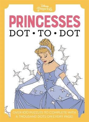 Disney Company Ltd. Walt: Disney Dot-to-dot Princesses [2021] paperback Hot on Sale